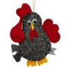 Priscilla Racki Handcrafted Rooster Ornament