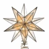 Kurt Adler Gold Sputnik Capiz Tree Topper
