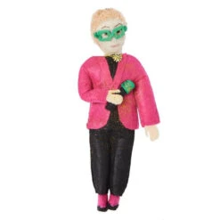 Silk Road Bazaar- Elton John Ornament, The Ornament Collection , 6.5 Inch
