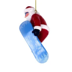 Kurt Adler Snowboard Santa Resin Ornament 6 Kurt Adler Snowboard Santa Resin Ornament -Christmas Loft Shop Snowboard Santa Resin Ornament 2 38881.1711989980