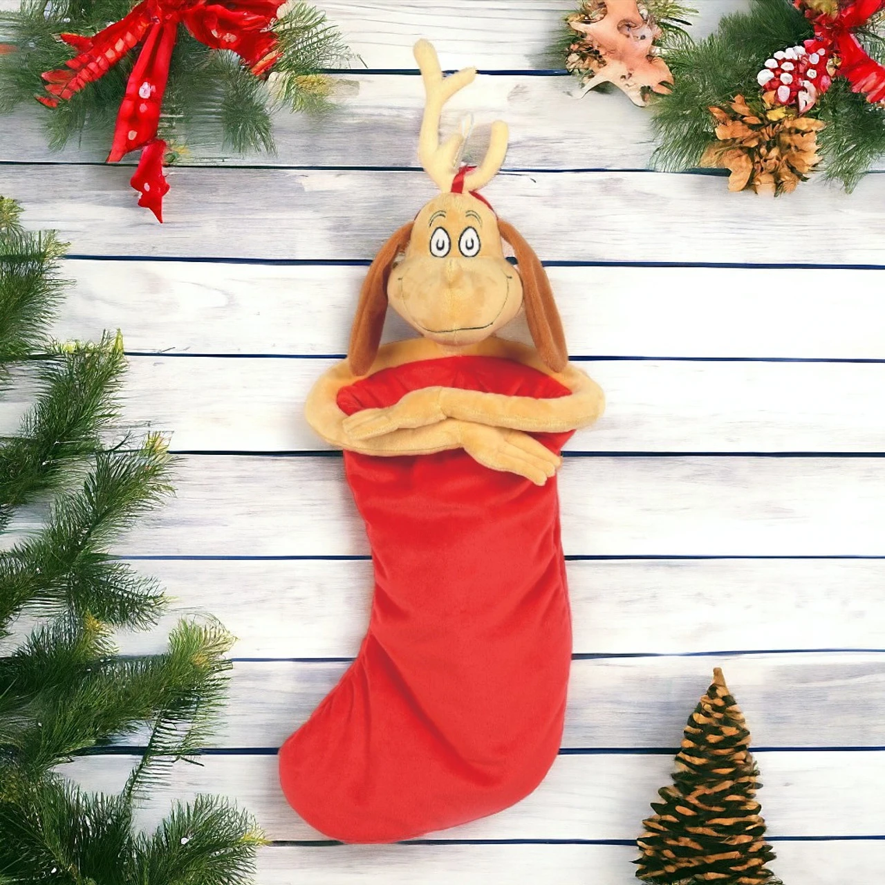 Snowpinion Max Plush Stocking 2 Snowpinion Max Plush Stocking - Image 2