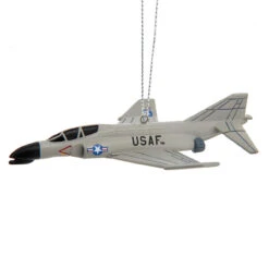 Kurt Adler USAF F-4 Phantom Ornament