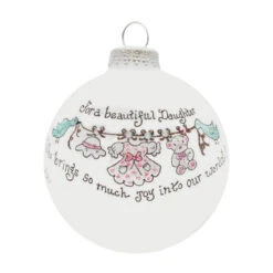 Heart Gifts By Teresa - For A Beautiful Daughter Ornament