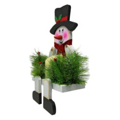 Whimsical Wooden Snowman Candle Sitter -Christmas Loft Shop Whimsical Wooden Snowman Candle Sitter le 37610.1709580488