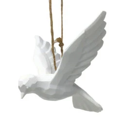 Wings Up Dove Ornament