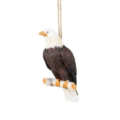 Resin Bald Eagle Hanging Ornament