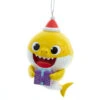 Kurt Adler Baby Shark Ollie With Sound Ornament