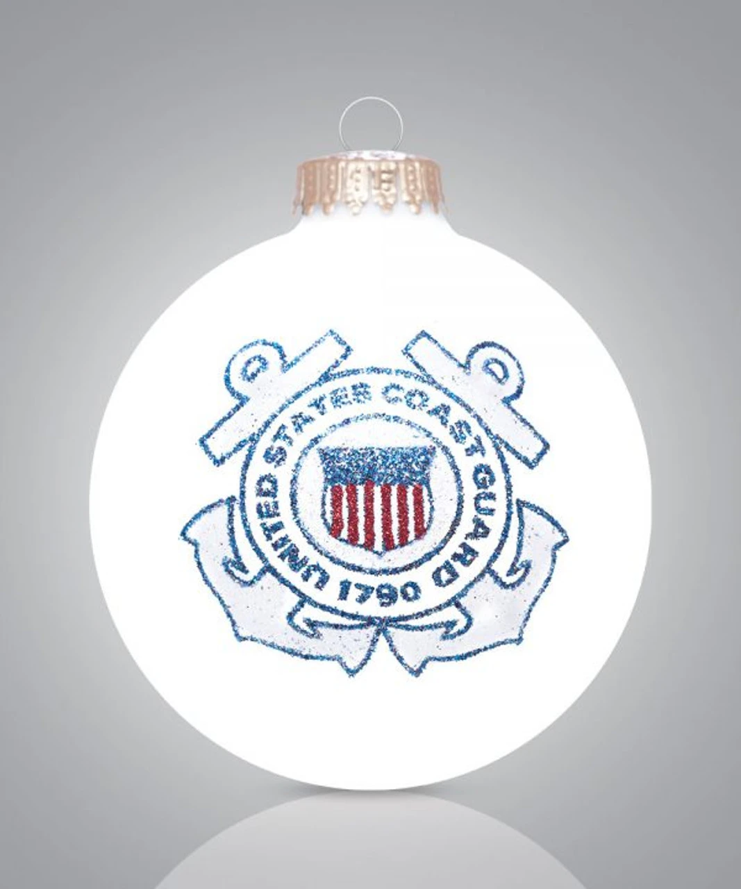 Heart Gifts By Teresa - US Coast Guard Ornament 2 Heart Gifts By Teresa - US Coast Guard Ornament - Image 2
