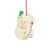 Department 56 Snowpinions Drink Me Under The Mistletoe Snowman Ornament