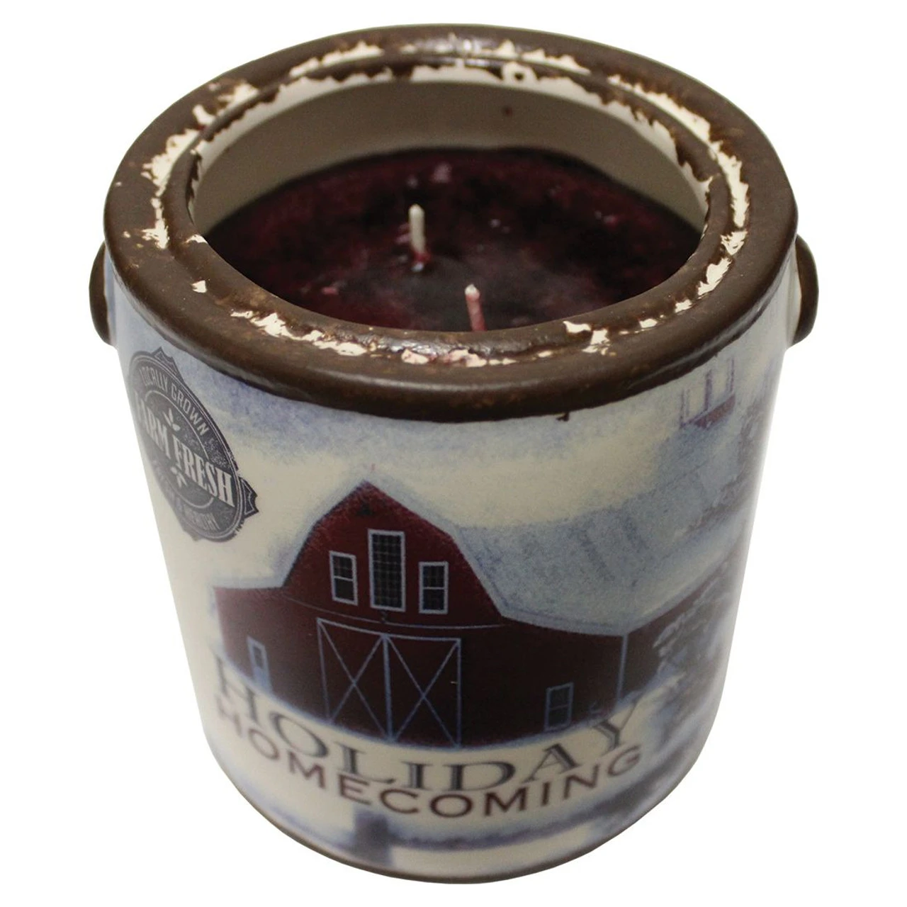 Holiday Homecoming Scented Jar Candle (20 Oz) Decorative Ceramic Jar Candle With True To Life Fragrance Made In USA 2 Holiday Homecoming Scented Jar Candle (20 Oz) Decorative Ceramic Jar Candle With True To Life Fragrance Made In USA - Image 2