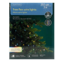 Lumineo Easy Loop Multicolor Christmas Tree Lights With Remote Control 14 Functions! -Christmas Loft Shop front lights again 30768.1667250402