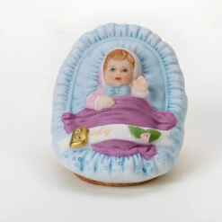 Growing Up Girls - Baby's 1st Year Figurine Blonde Baby -Christmas Loft Shop growing up girl baby off white 19178.1710468541