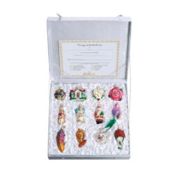 Old World Christmas - 12 Pc. Ornament Bride Gift Box Set