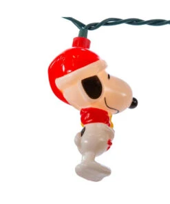 Kurt Adler Peanuts10-Light LED Snoopy And Woodstock Light Set -Christmas Loft Shop pn9191 05 32918.1606914136