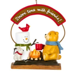 S'more W/Forest Friends Ornament