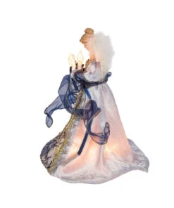 Kurt Adler Blue With Gold Trim Angel Treetop -Christmas Loft Shop ul2228 04 47544.1622378832